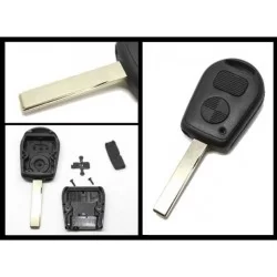 BMW 2 Button Remote Key Shell With HU92 Blade - Replacement Key Cases from www.keycasereplace.co.uk