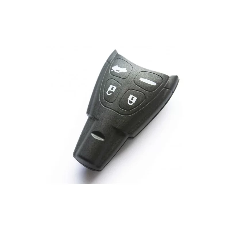 Saab Four Button Smart Key Shell - Replacement Key Cases from www.keycasereplace.co.uk