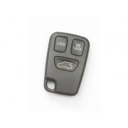 Volvo 3 Button Remote Key Shell - Replacement Key Cases from www.keycasereplace.co.uk