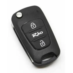 Kia Rio 2 Button Remote Key Shell