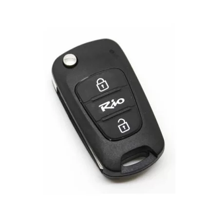 Kia Rio 2 Button Remote Key Shell