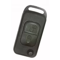 Mercedes Benz 2 Button Flip Key Shell 4 Track