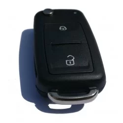 Volkswagen 2 Button Flip Key Case 