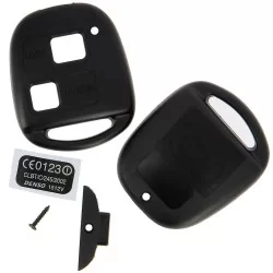 Toyota 2 Button Remote Key Fob Case With No Key Blade - Replacement Key Cases from www.keycasereplace.co.uk