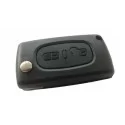 Citroen 2 button flip key case