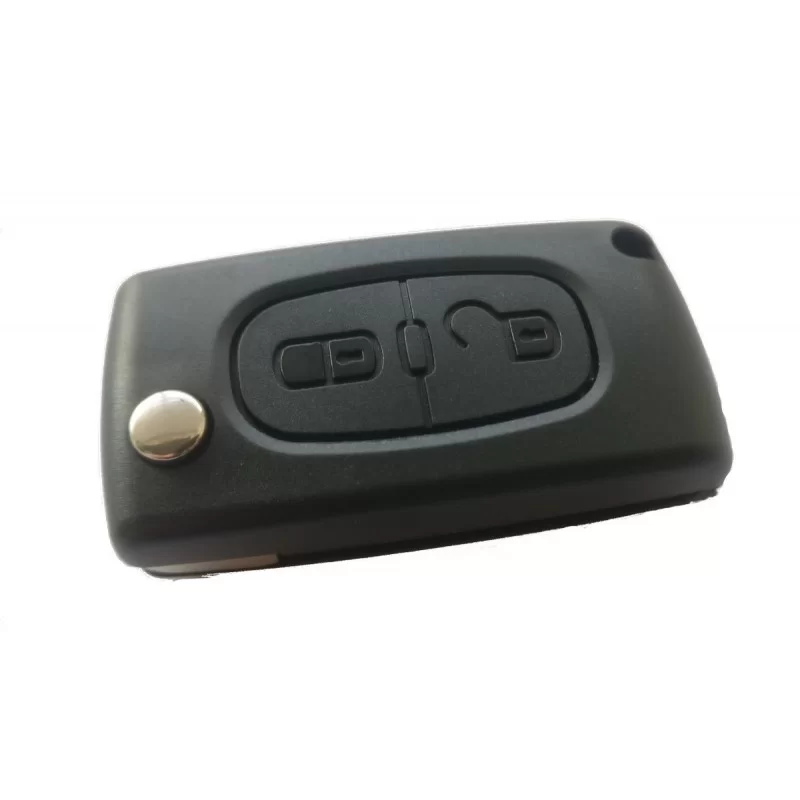 Citroen 2 button flip key case - Replacement Key Cases from www.keycasereplace.co.uk