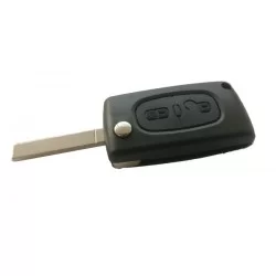 Citroen 2 button flip key case - Replacement Key Cases from www.keycasereplace.co.uk