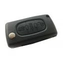 Citroen 3 button flip key case