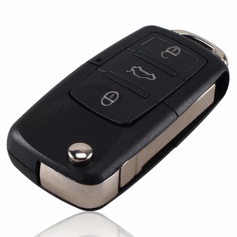 Volkswagen 3 Button Remote Key Shell - Replacement Key Cases from www.keycasereplace.co.uk