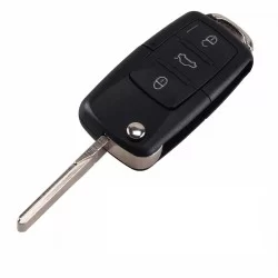 Volkswagen 3 Button Remote Key Shell - Replacement Key Cases from www.keycasereplace.co.uk