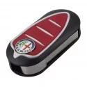 Alfa Romeo 3 Button Flip Remote Key Shell (Sip22)