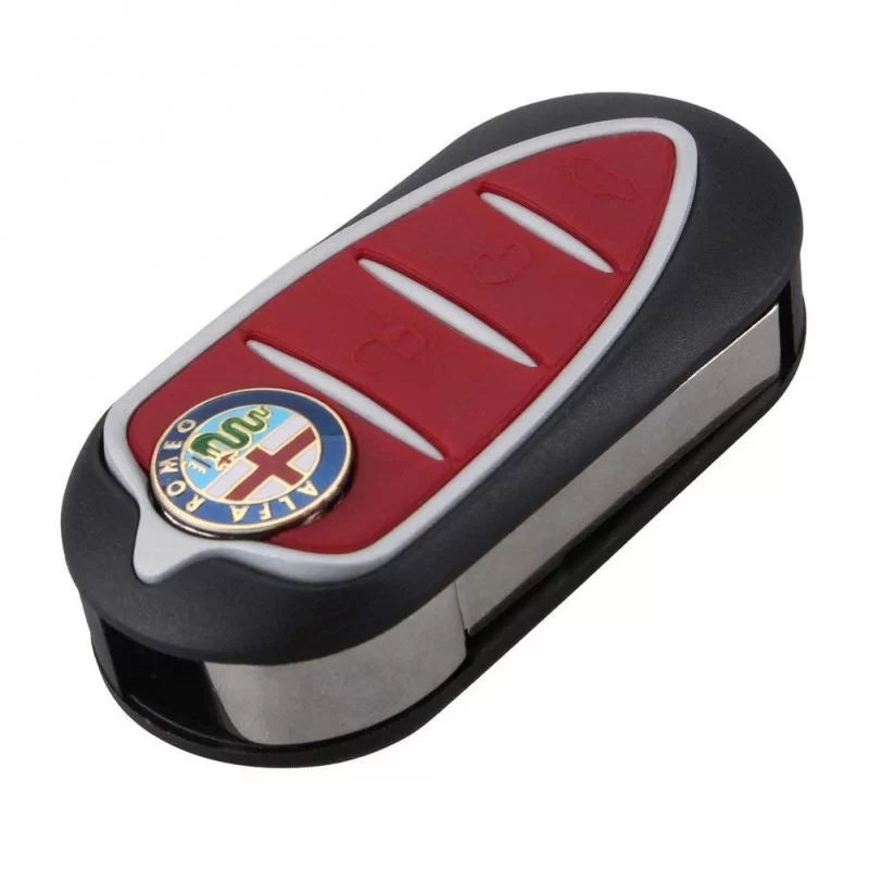 Alfa Romeo 3 Button Flip Remote Key Shell (Sip22) - Replacement Key Cases from www.keycasereplace.co.uk