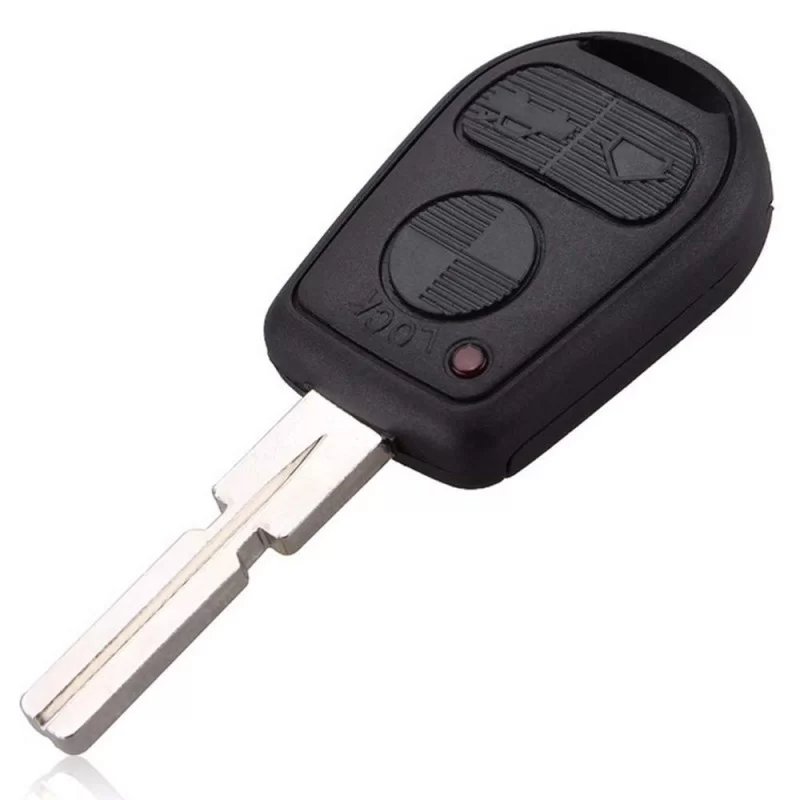 BMW 3 Button Remote Key Shell With HU58 Blade - Replacement Key Cases from www.keycasereplace.co.uk