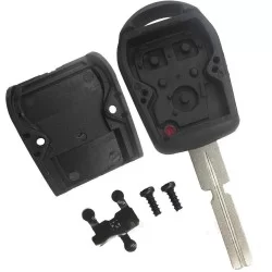BMW 3 Button Remote Key Shell With HU58 Blade - Replacement Key Cases from www.keycasereplace.co.uk