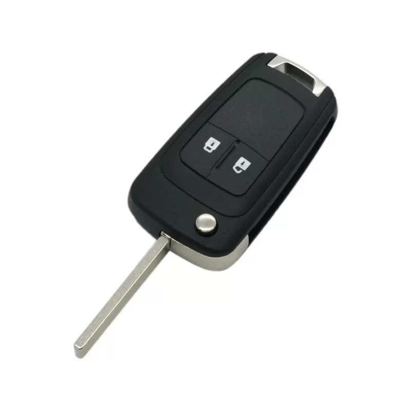 Chevrolet Cruze 2 Button Flip Key Blank - Replacement Key Cases from www.keycasereplace.co.uk