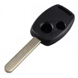 Honda 2 Button Replacement Remote Key Case With Blank Blade | Honda Civic key case only