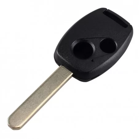 Honda 2 Button Replacement Remote Key Case With Blank Blade