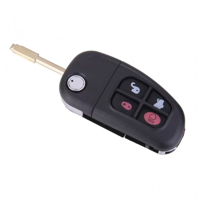 Jaguar 4 Button Remote Key Cover (FO21) - Replacement Key Cases from www.keycasereplace.co.uk