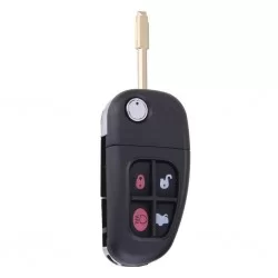 Jaguar 4 Button Remote Key Cover (FO21) - Replacement Key Cases from www.keycasereplace.co.uk