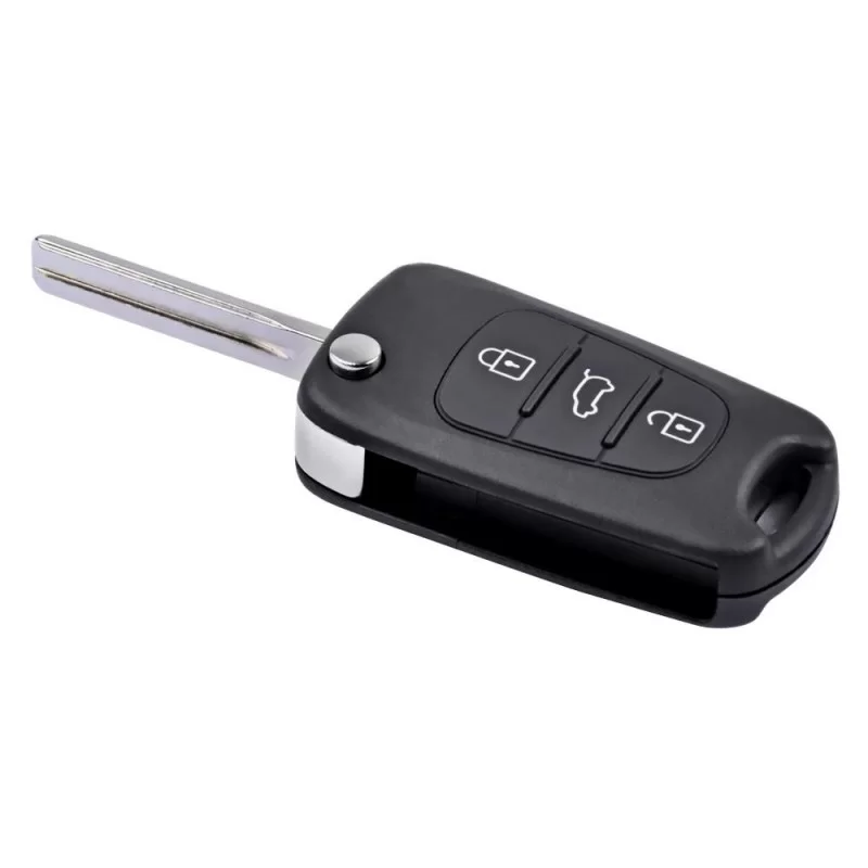 Kia 3 Button Remote Key  Replacement Kia Key Case