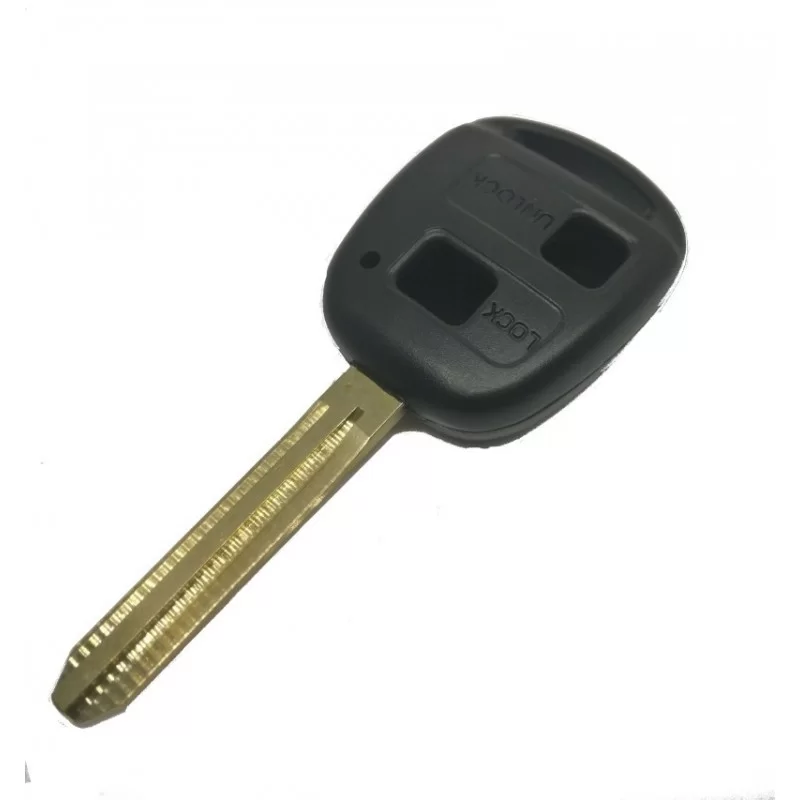 Toyota 2 Button Remote Key Fob Case - Replacement Key Cases from www.keycasereplace.co.uk