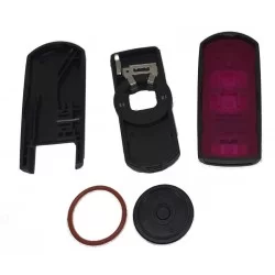 Mazda 3 Button Smart Key Shell with Key Blade