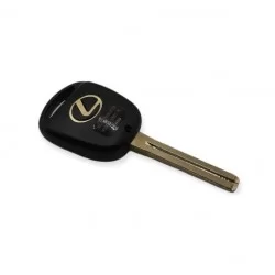 Lexus 2 Button Remote Key Shell Toy 48 Blade Back