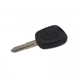 Peugeot 206 2 Button Remote Key Shell front