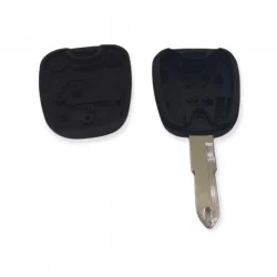 MOO Accessoires De Clé De Voiture 2 Boutons Key Shell Car Key Case Cover  Accessoire De Remplacement Fit Pour Peugeot 206 306 - Cdiscount Auto