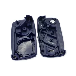 Fiat Flip Key Shell 3 Button(Blue) open