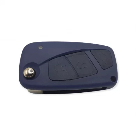 Fiat Flip Key Shell 3 Button(Blue)